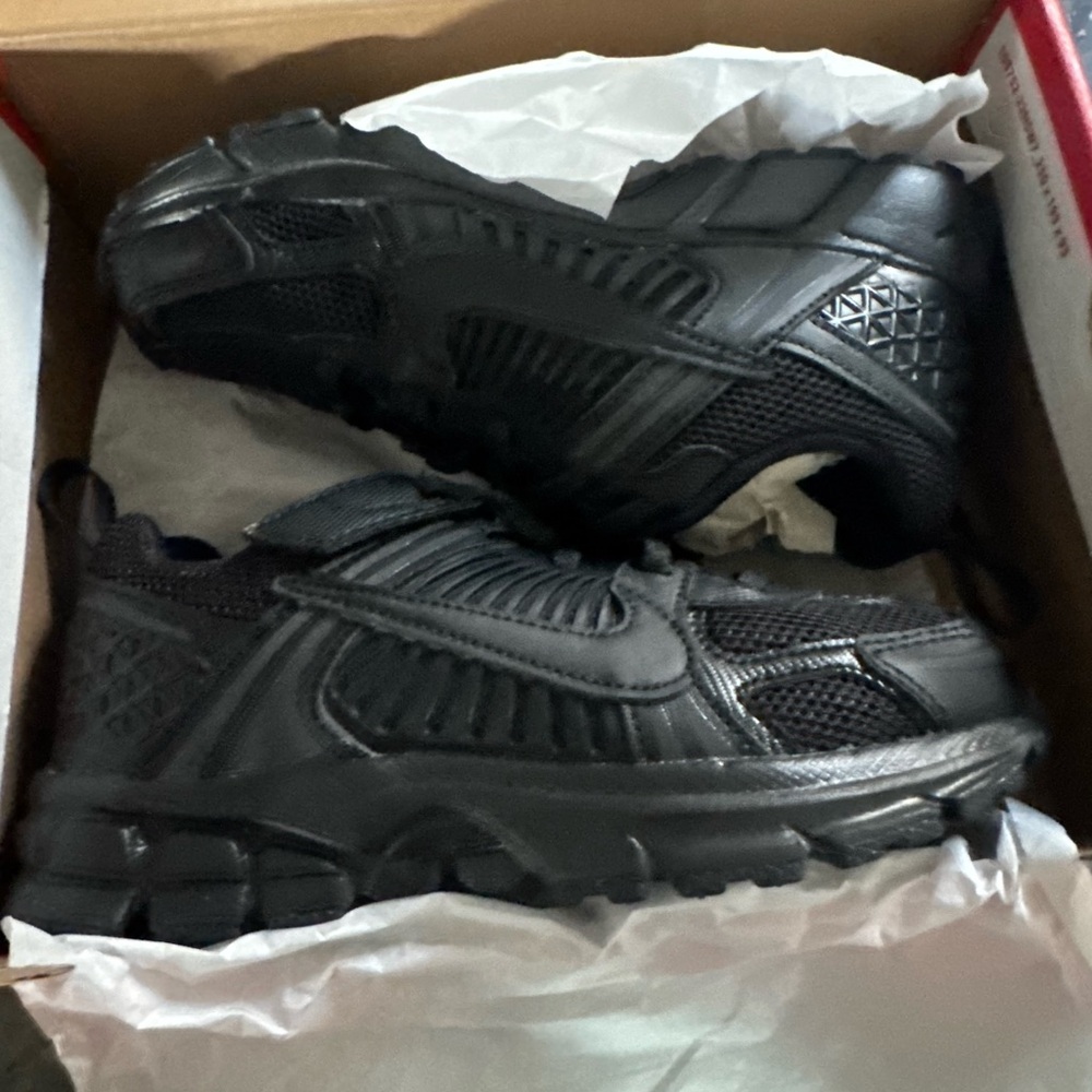 Nike Red and Black Athletic Sneakers